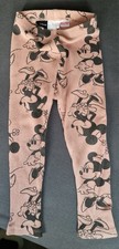 Disney Micky Mouse Mädchen Leggings Freizeithose Altrosa Schwarz Gr. 98
