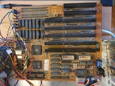 Retro Desktop Rechner 2/86  3/86 Retro PC alt mit Grafikkarte