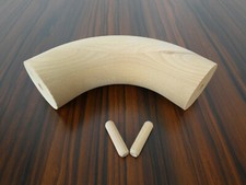 Handlaufecke 150mm Buche Ø 60mm 90° Treppengeländer Handlaufbogen Geländer Nr.1