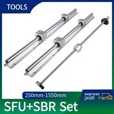 SFU1605 SFU1204 Kugelumlaufspindel BK/BF12+SBR12/16/20 Linearführung linear rail