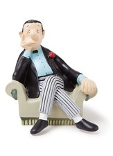 Loriot Buchstütze Herr im