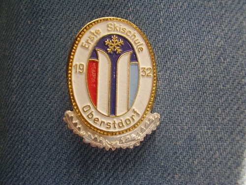 Anstecknadel oberstdorf erste - anstecknadel,