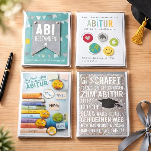 Zum abitur grußkarte - zum,