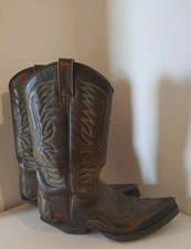 Sendra Boots Größe 39 Lederstiefel für Damen Braun Westernstiefel 