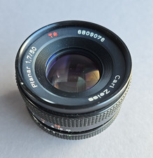 Objektiv Carl Zeiss Planar 1,7 / 50 / T* Lens Contax Yashica No. 6809076