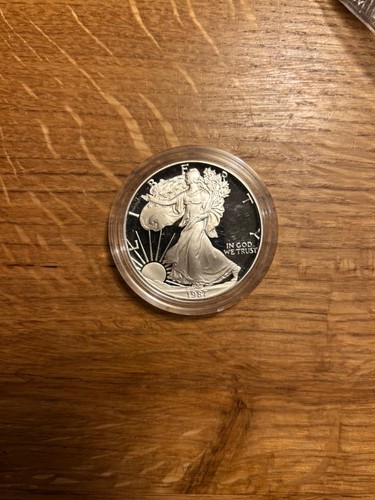 Silberunze dollar 1987 usa - usa, |