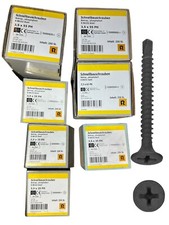 Aktion 7 Packung Schnellbauschrauben  Bohrspitze / Rigips Trockenbau /H2pal12nr4