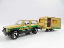 Matchbox Jeep Cherokee Holiday Club (1986) + Caravan (1977) #7702