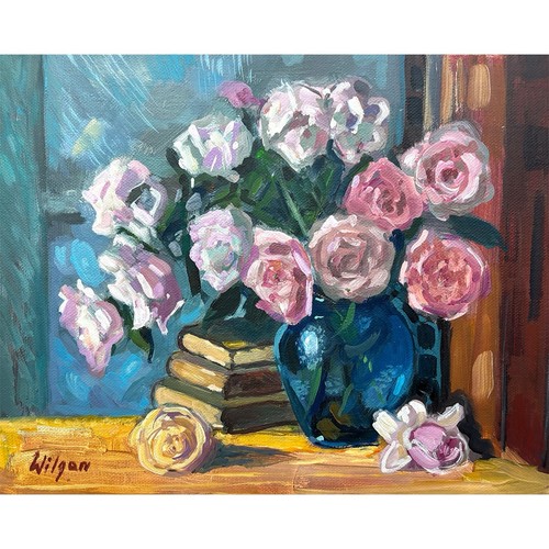 ölgemälde blumenstillleben - Ölgemälde,