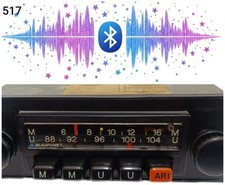 Oldtimer Autoradio Blaupunkt Münster Oldschool Bluetooth MP3 BMW Audi VW...
