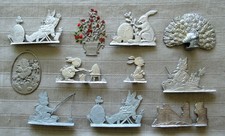 Zinnfiguren osterhasen - 10,
