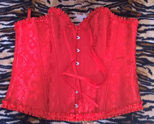 Korsage elegant rot xl - elegant,,