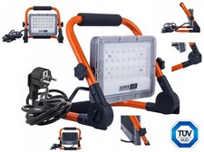 LED Baustrahler Fluter 50W 5500lm Griff Halogen Flutlicht Tragbar