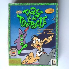 MANIAC MANSION - DAY OF THE TENTACLE / PC Big Box, DE / MAC / CD-Rom / RARE!