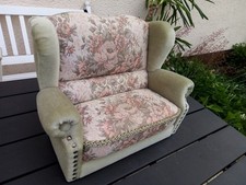 Puppen Teddy Sofa Handarbeit sehr guter Zustand