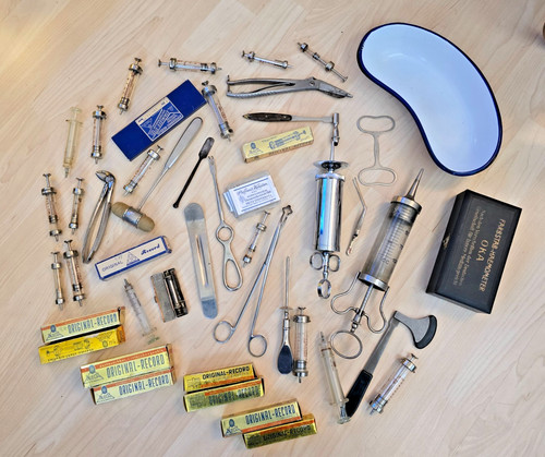 Arbeitsmaterialen aus alter