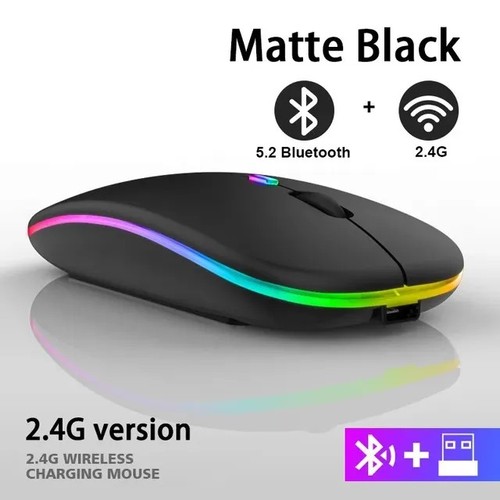 Led kabellose maus bluetooth - led,