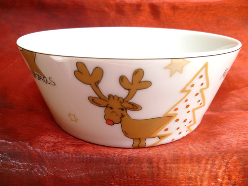 Arzberg tric santa reindeer - tric, santa's