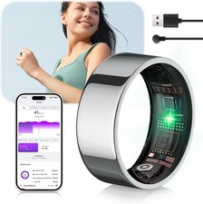 IUHFSIFS Smart Ring 4.Gen Herzfrequenz SpO2 Schlaf IP68 Fitnessring #8