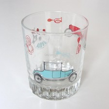 Oldtimer Trinkglas FIAT 1913, CHEVROLET 1920, BENZ DREIRAD 1885 - Sammler Auto 