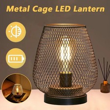 Metallkäfig LED Laterne