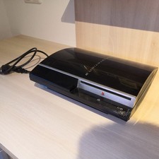 Ps3 Konsole CECHL04 Teildefekt Piano Black mit Stromkabel - erkennt keine Spiele