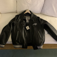 Cordonsport Lederjacke schwarz