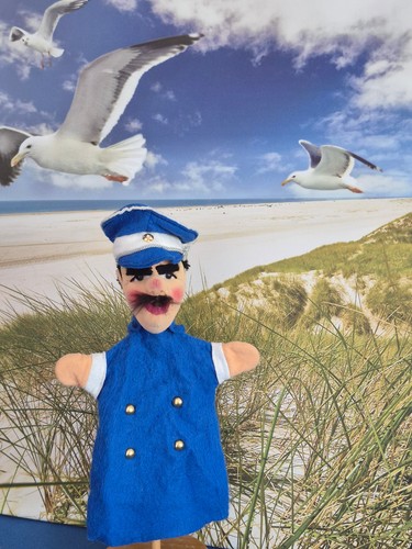 Handpuppe polizist von - polizist,