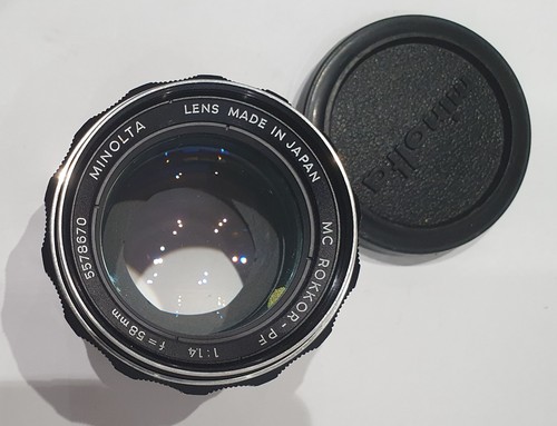 Minolta rokkor 58mm - minolta, pf