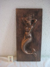 Keramik relief bronziert - keramik,
