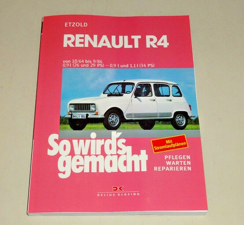 Reparaturanleitung renault - renault, r4