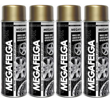 Deco Color 4er Sparpack MEGAFELGA 500ml Felgenlack Lackspray Sprühlack KFZ Spray