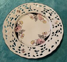 Teller -Bavaria Alt Mitterteich , Blumen , Goldrand