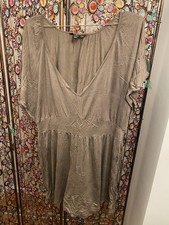 Longbluse Gr. L  Khakifarben