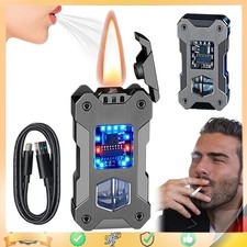 E Feuerzeug Lichtbogen Feuerzeug Elektro Feuerzeug Plasma Lighter USB aufladbar