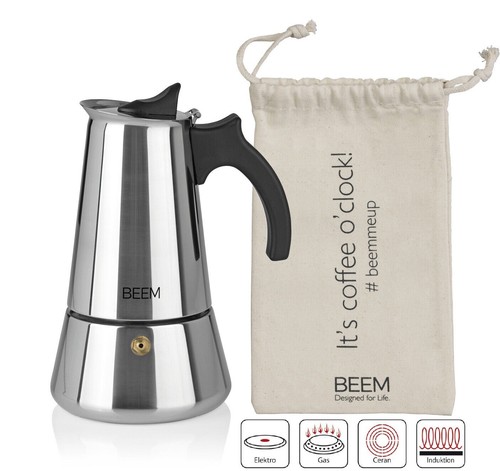 Beem espressokocher edelstahl - beem,