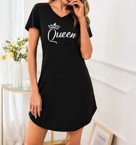 Nachthemd hauskleid baumwolle - nachthemd,