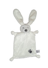 WIE NEU* Nicotoy Hase Häschen weiß + Tatze Schmusetuch Kuscheltuch Schnuffeltuch