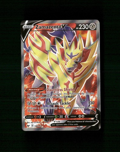 Zamazenta 196 202 ultra rare - v, 196/202
