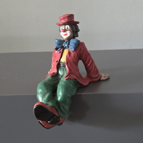 Gilde dekofigur clown - dekofigur, clown/harlekin