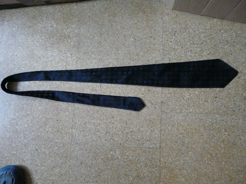 Krawatte schwarz trevira - krawatte,