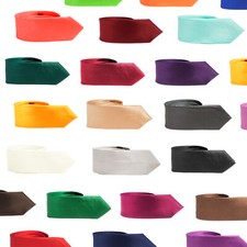 Schmale Herren Krawatte Slim Tie Schlips Hochzeit Konfirmation Business Anzug