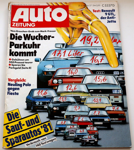 Auto zeitung renault - auto, 27/81
