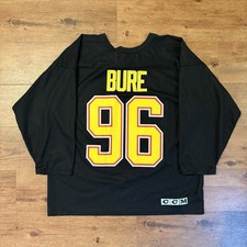 ? Pavel Bure Vancouver Canucks NHL CCM Training Warmup Jersey L Trikot