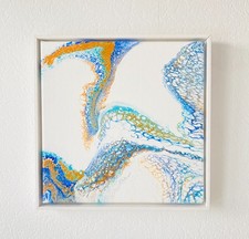 Acryl Pouring Unikat auf