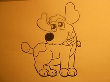 Schablone " Hund87 " auf A4