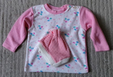 DDR Baby Pullower und Mütze