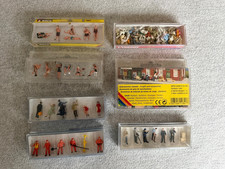 7 Figuren Konvolut (Preiser/Noch) | Badende, Reisende, Bauarbeiter, Sexy Ladies