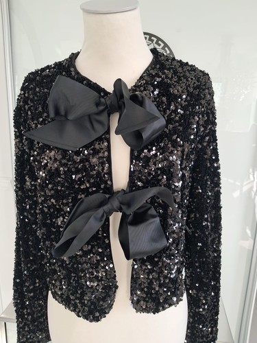 Pailetten jacke mit - pailetten,