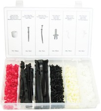 Befestigungsclips Sortiment f. Mercedes Karosserie Türverkleidungs Clips 375-tlg